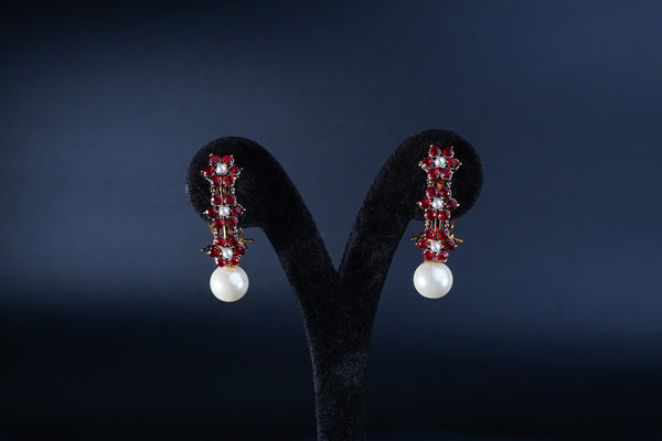 SHORT QUAIL STUD EARRING
